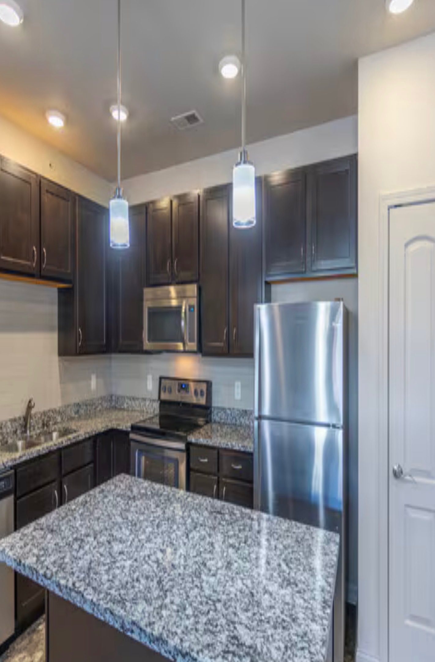 sparkling clean kitchen