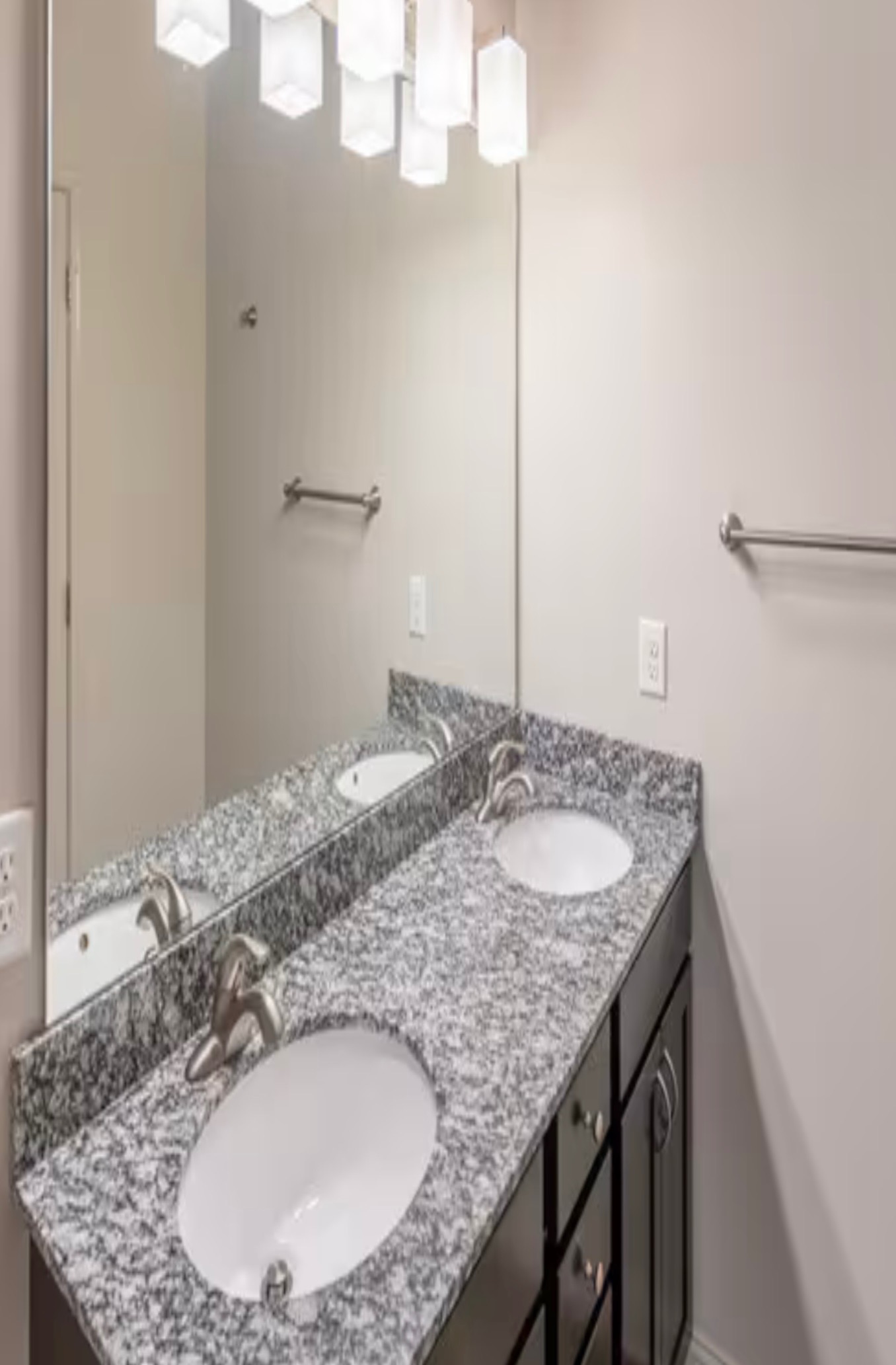 sparkling clean bathroom